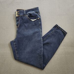 Torrid Women 18R Dark Wash Skinny High Rise Jeans